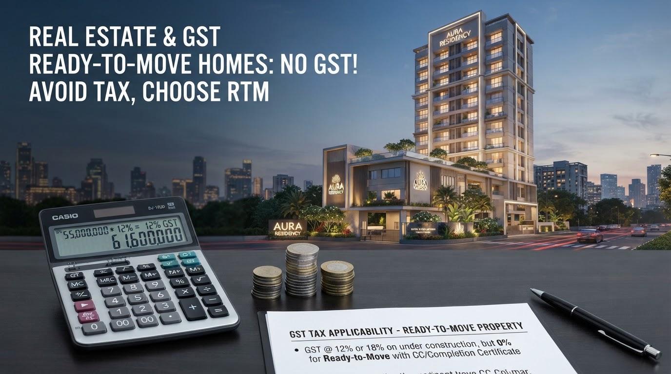 FAQ: Is GST Applicable on Ready-to-Move Property?