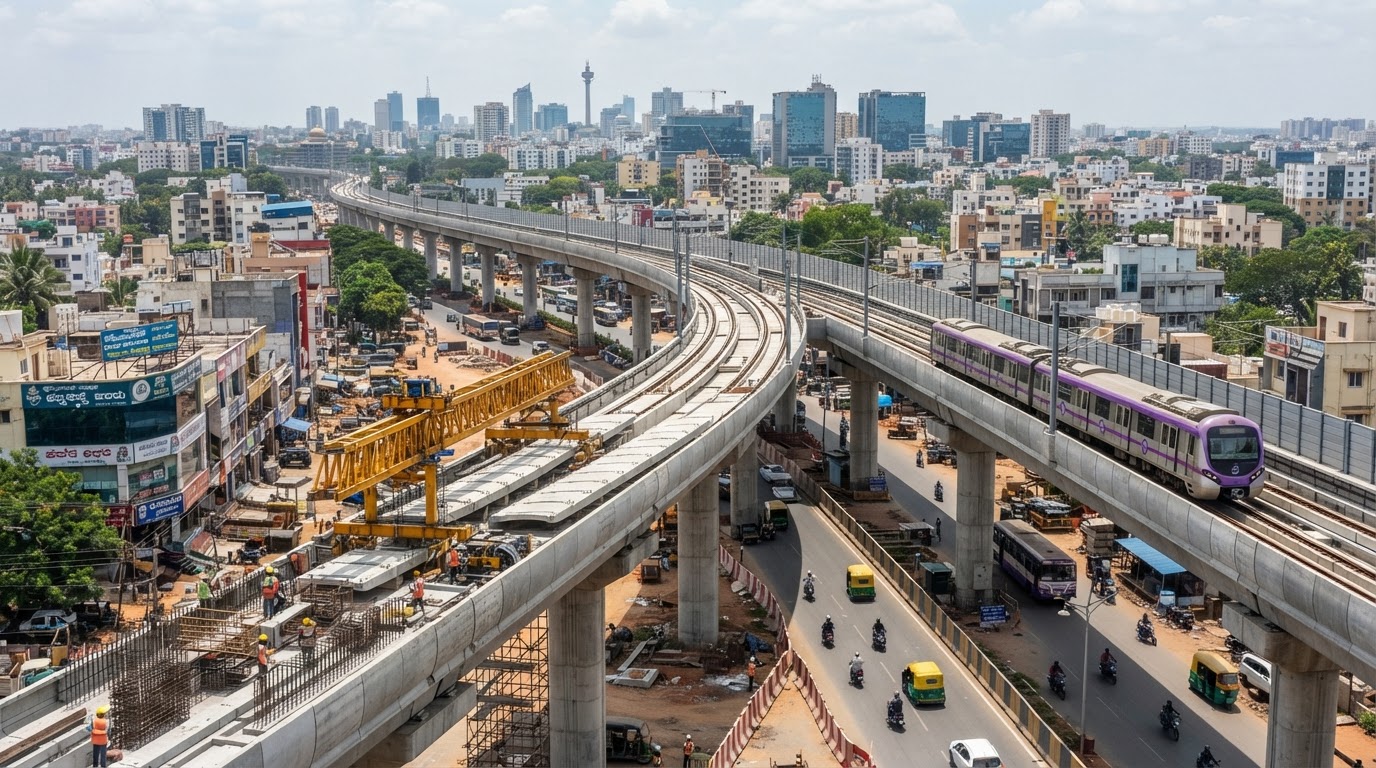 Bengaluru Metro Phase 2: Impact on Property Prices