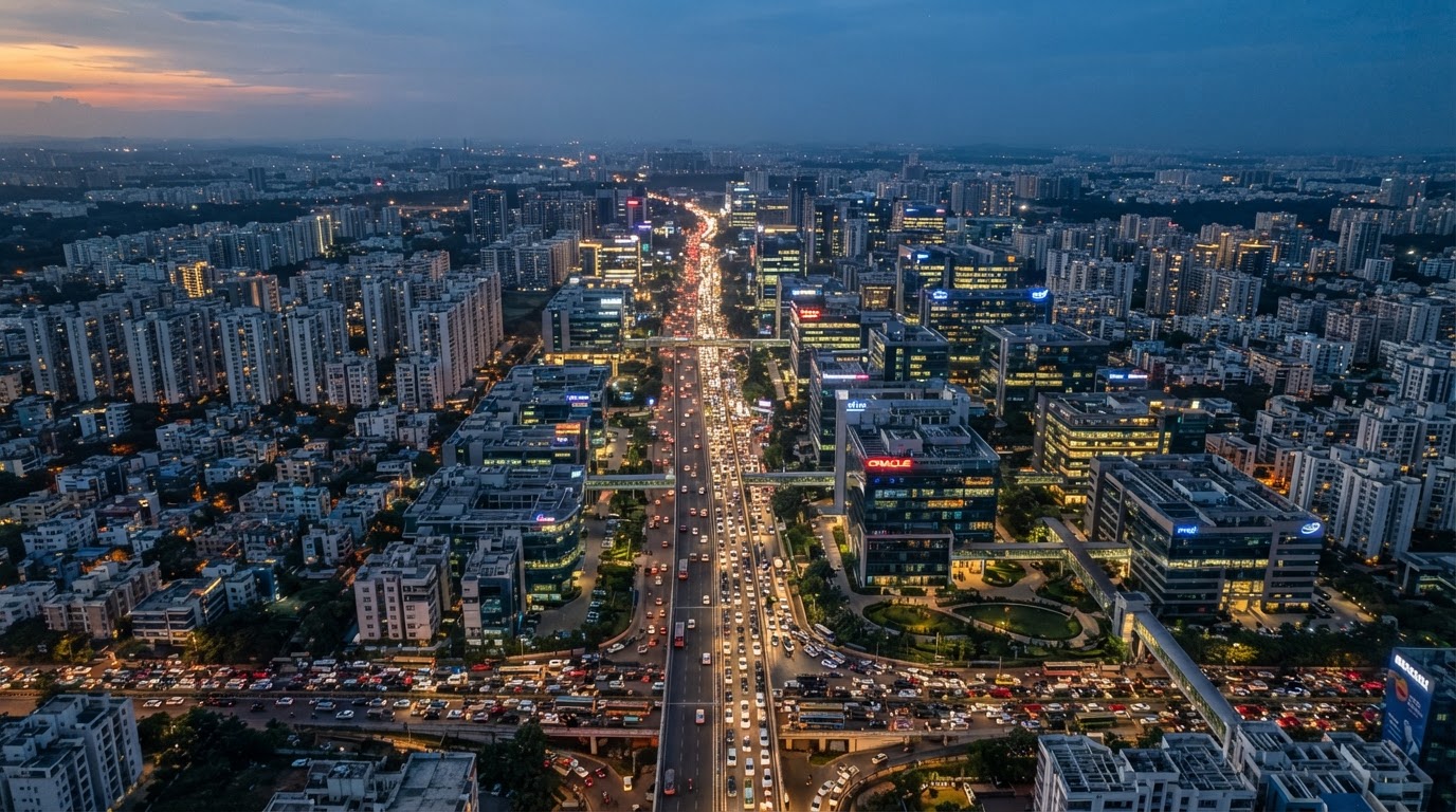 Bengaluru ORR (Sarjapur–Marathahalli): The Tech Belt Saturation Thesis