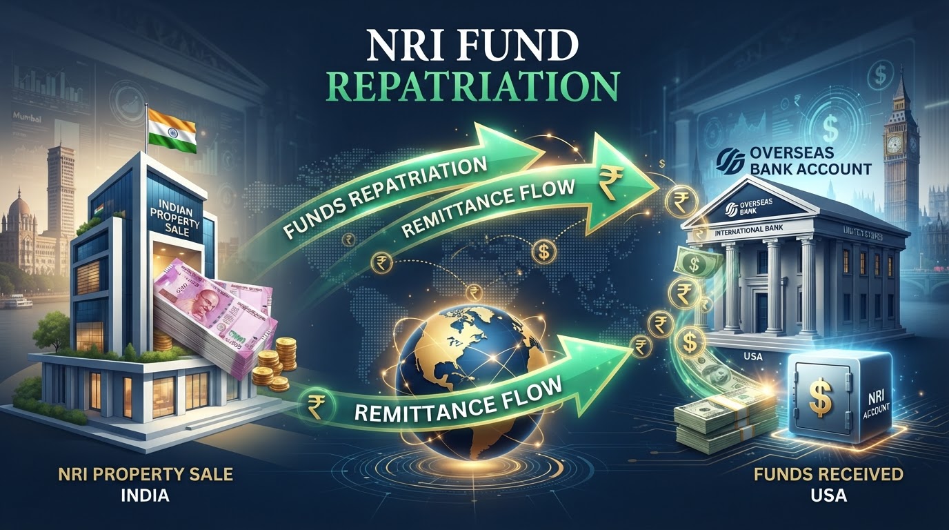 NRI Repatriation Rules: How to Move Sale Proceeds Abroad