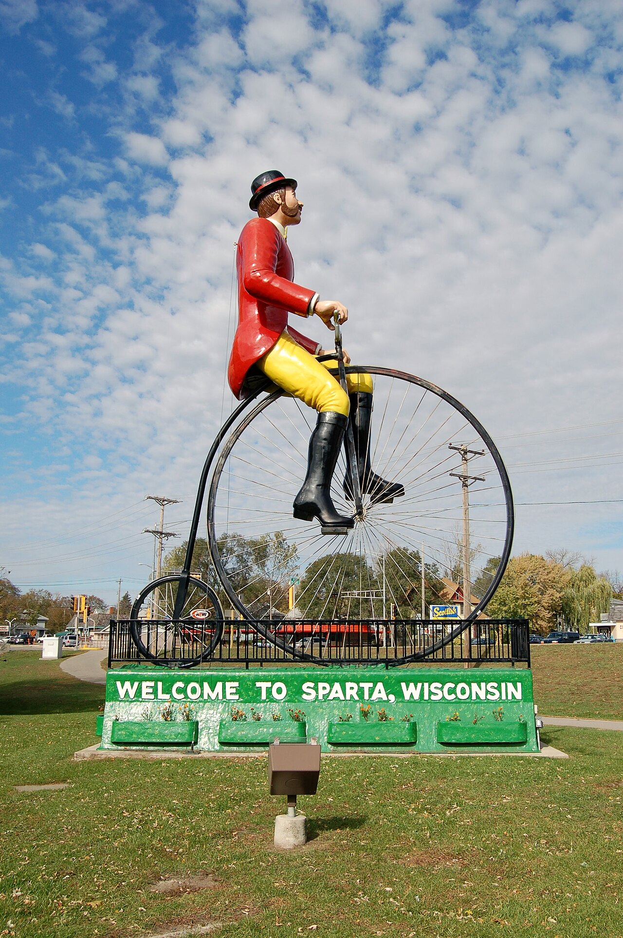 Sparta, Wisconsin — local landmark served by Web Wisconsin website design, SEO & AI solutions
