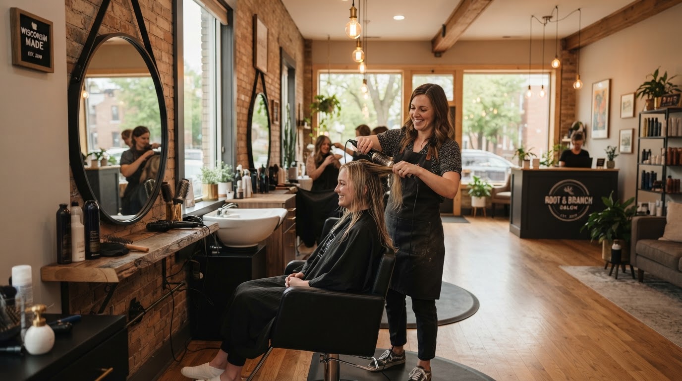 Beauty & Hair Salons in Wisconsin β Web Wisconsin digital solutions