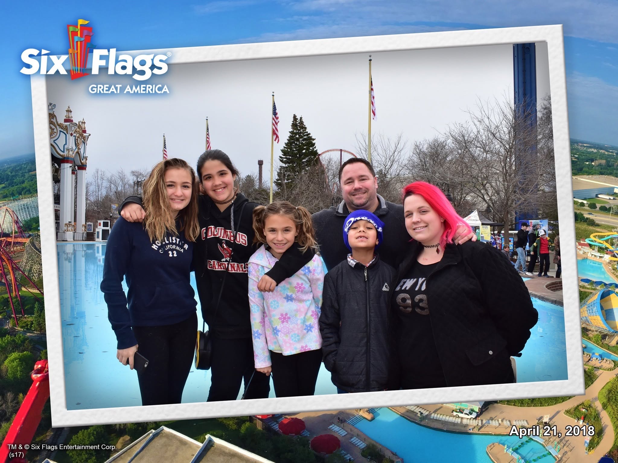 Six Flags Great America Adventure