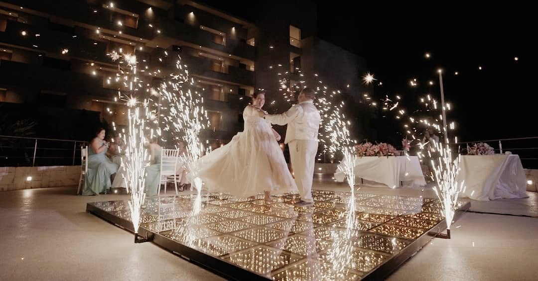 Illuminated First Dance