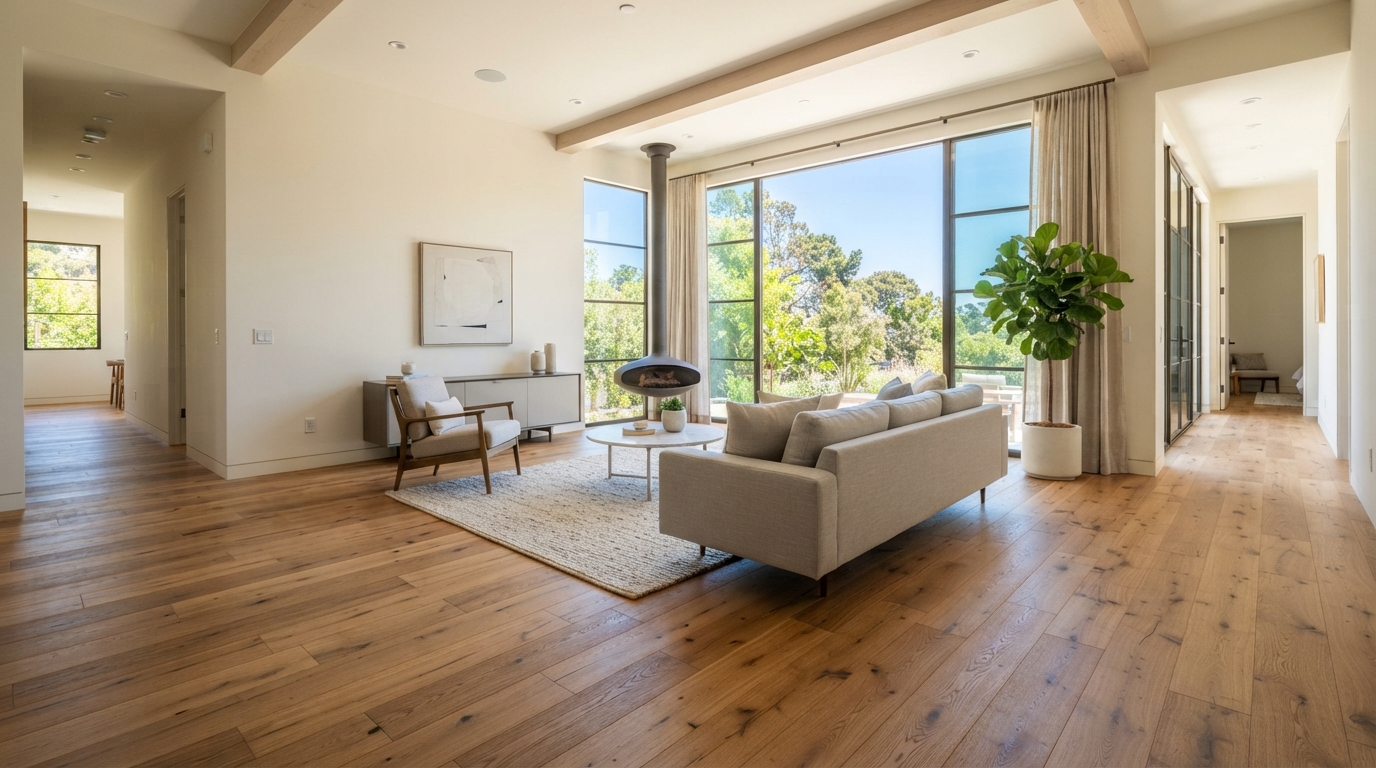 Hardwood flooring installation in Antelope, CA by Elite Floors Inc