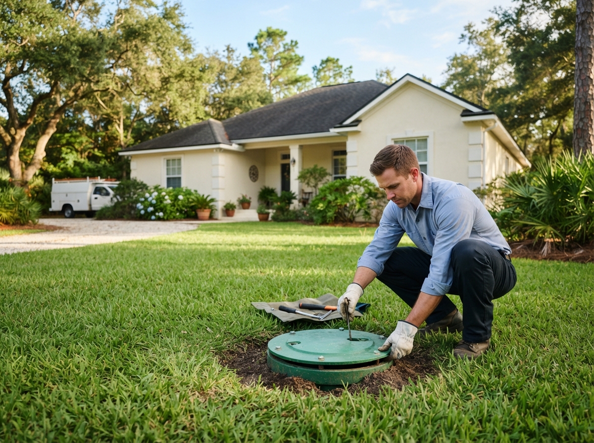 Pensacola Septic Repair sample website built by Smart Lead Systems