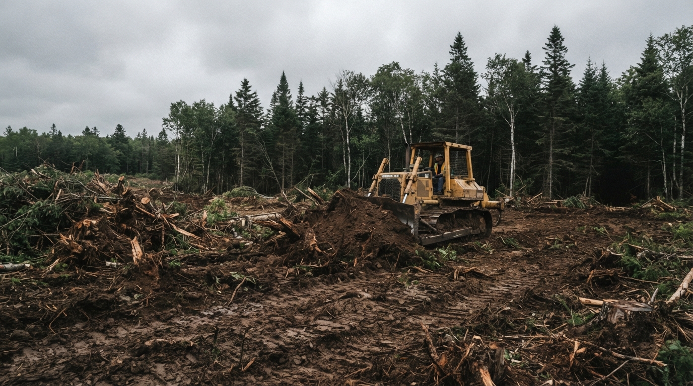 Bulldozing