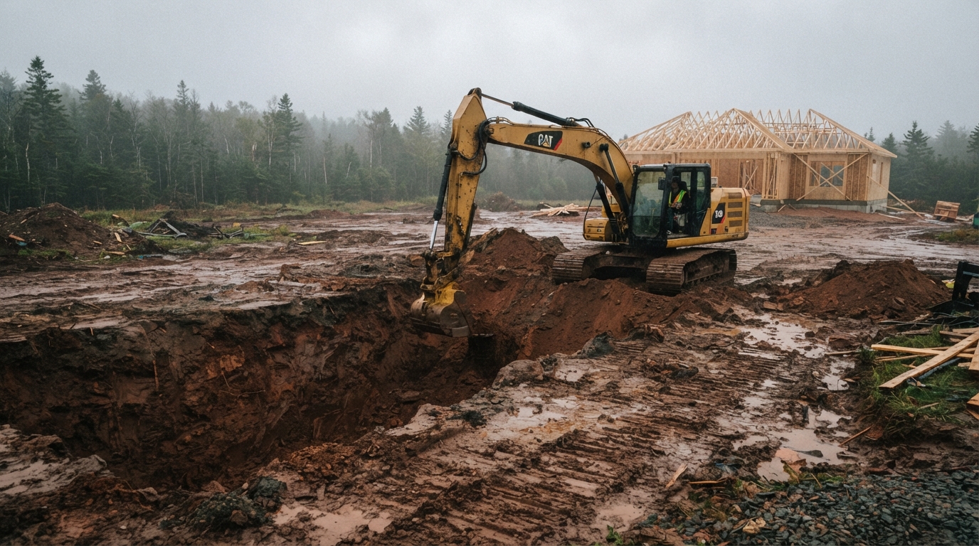 Excavation project by UPG Landscaping