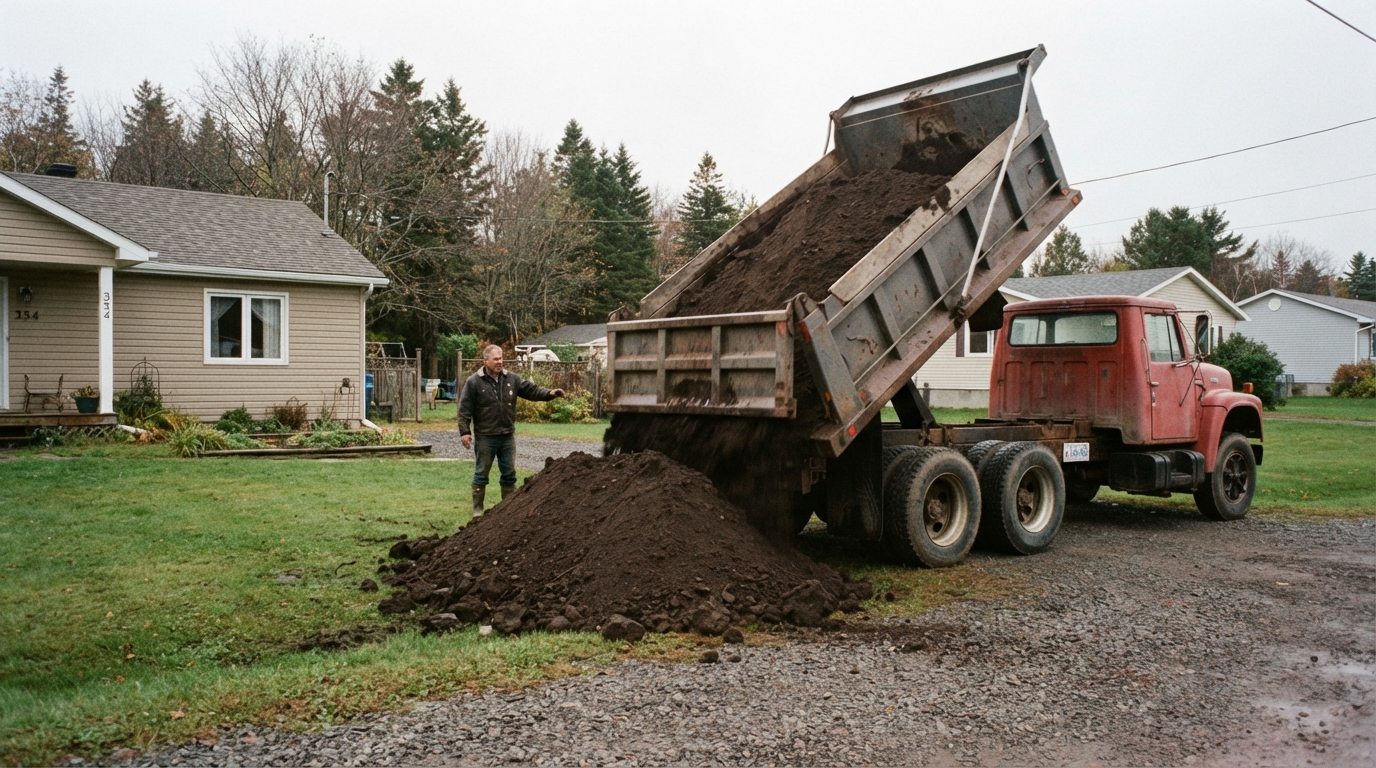 Gravel driveway by UPG Landscaping