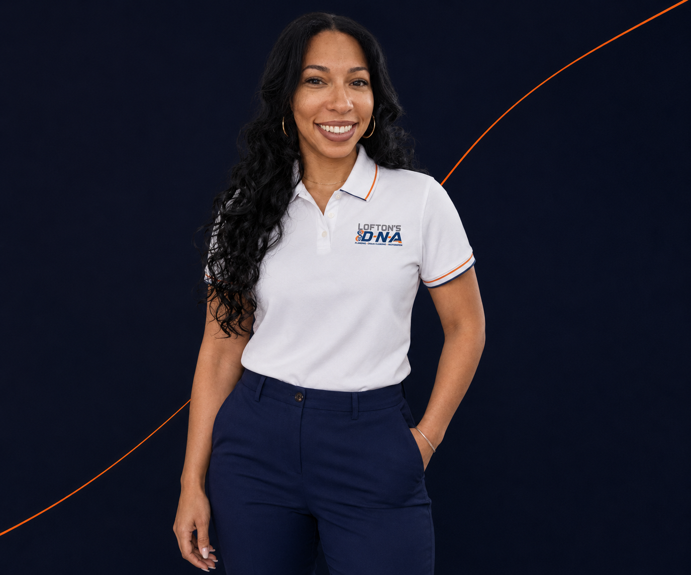 Lofton's DNA Plumbing leadership portrait in Atlanta, Georgia