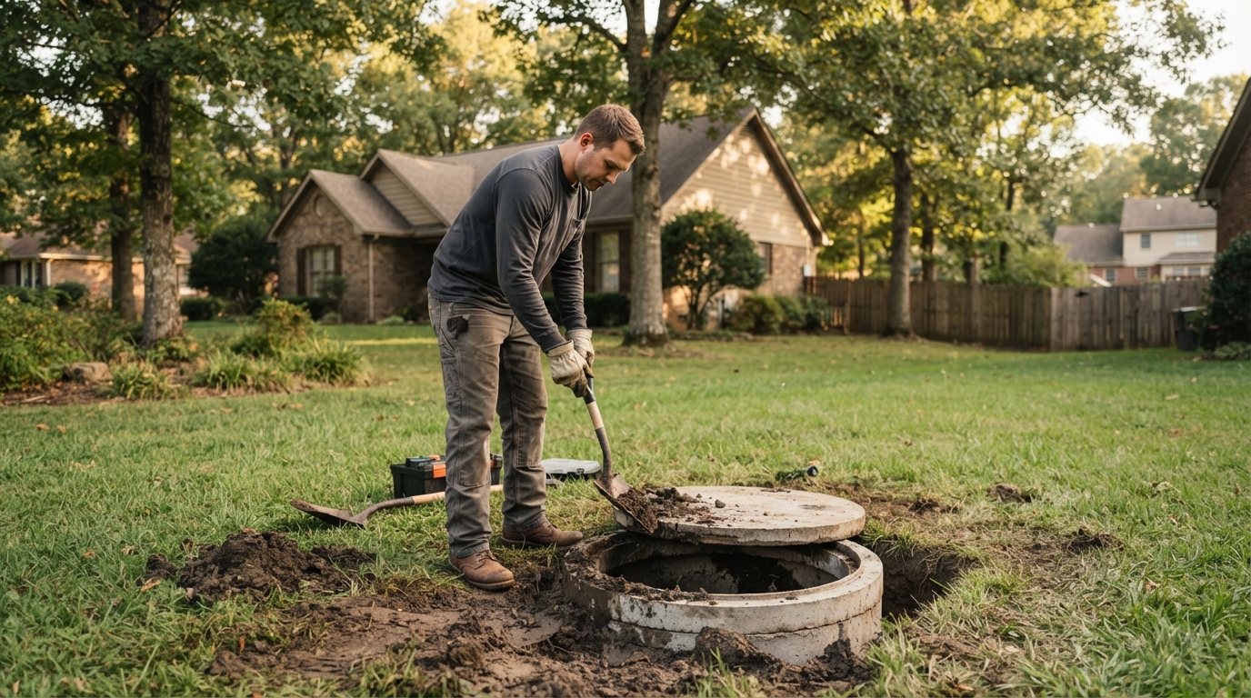 Knoxville Septic Repair sample website built by Smart Lead Systems