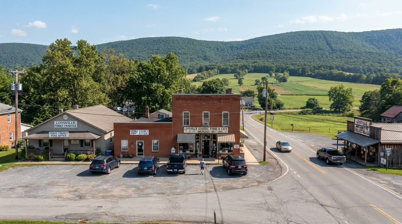 Commercial real estate in Loysville, Perry County, including neighborhood retail, commercial land properties
