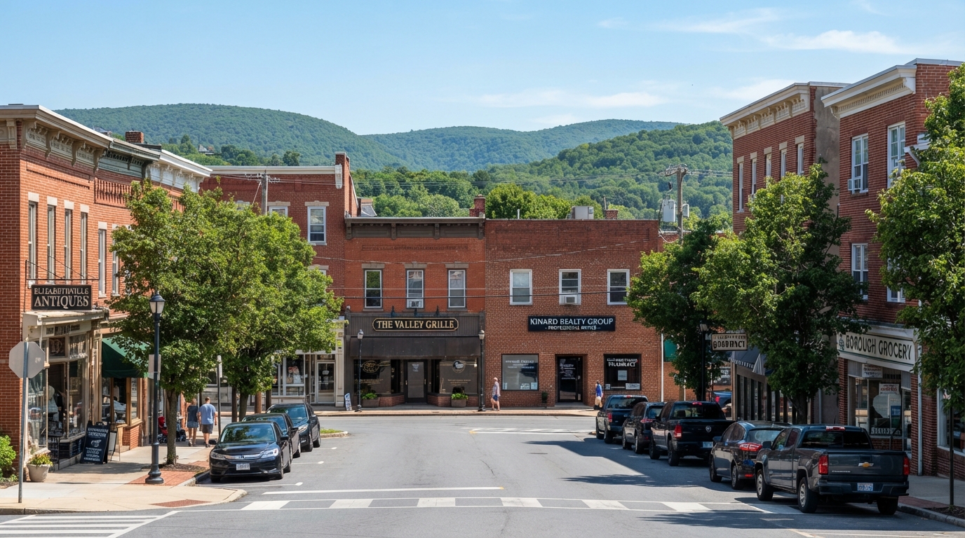 Commercial real estate in Elizabethville, Dauphin County, including neighborhood retail, mixed-use properties
