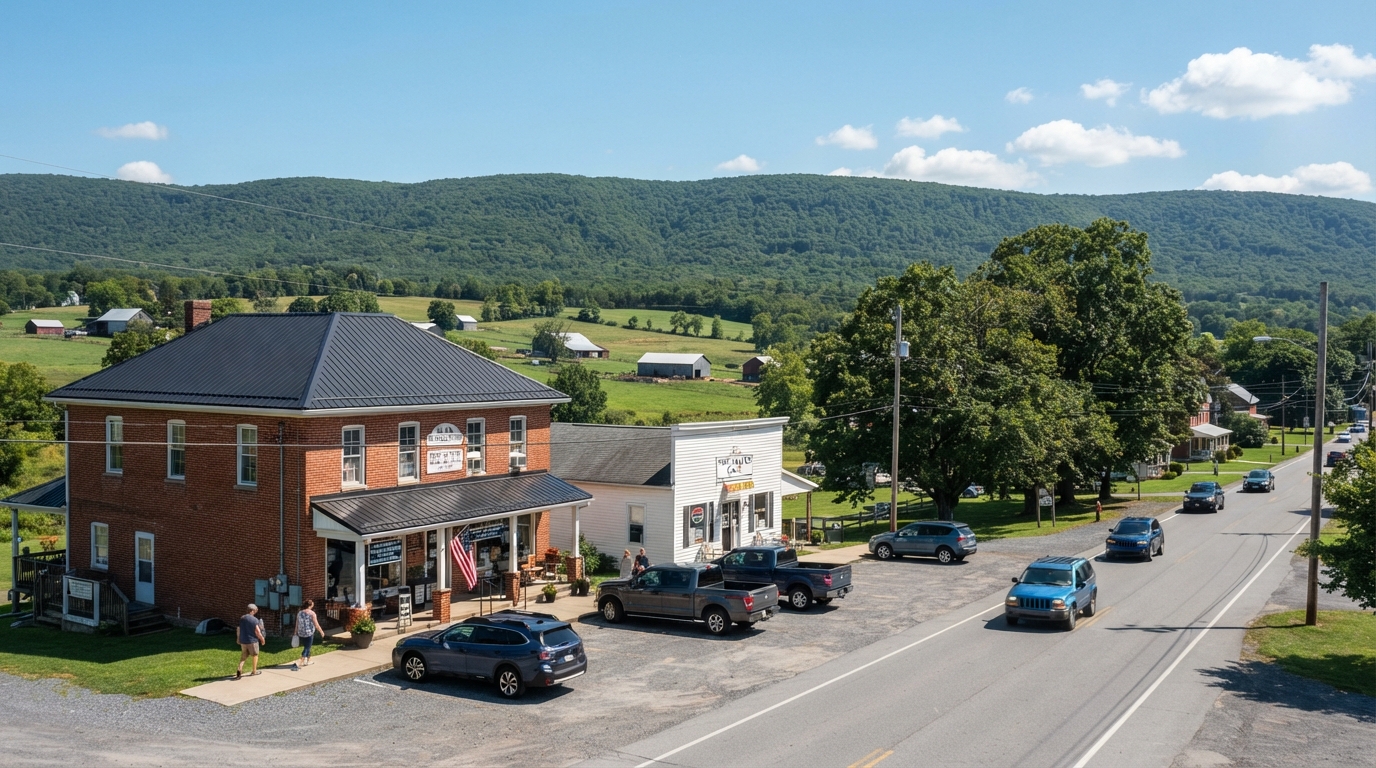 Commercial real estate in Blain, Perry County, including neighborhood retail, commercial land properties