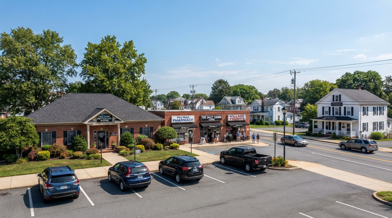 Commercial real estate in Paxtang, Dauphin County, including neighborhood retail, mixed-use properties