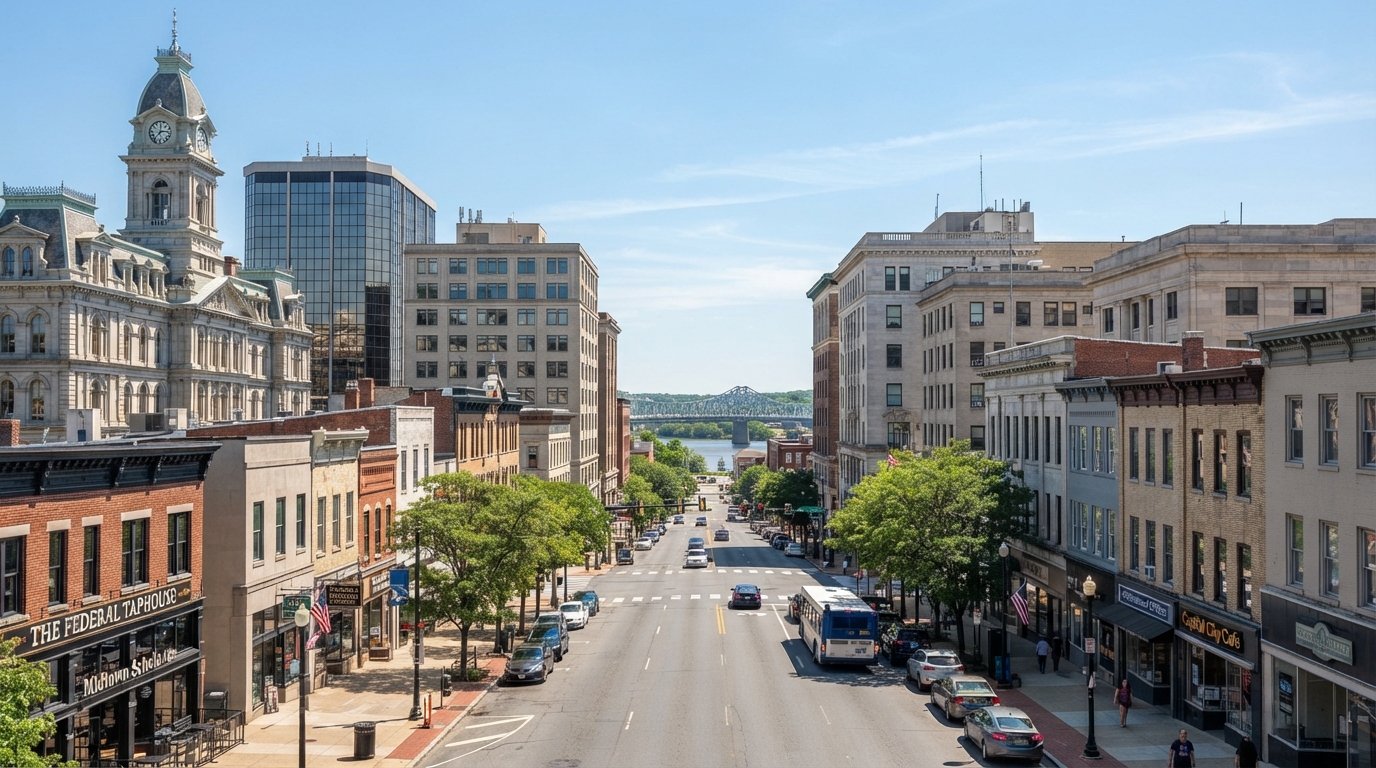 Commercial real estate in Harrisburg, Dauphin County, including office, mixed-use, neighborhood retail properties
