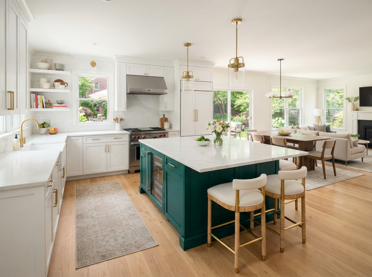 Colored Island, Neutral Surround