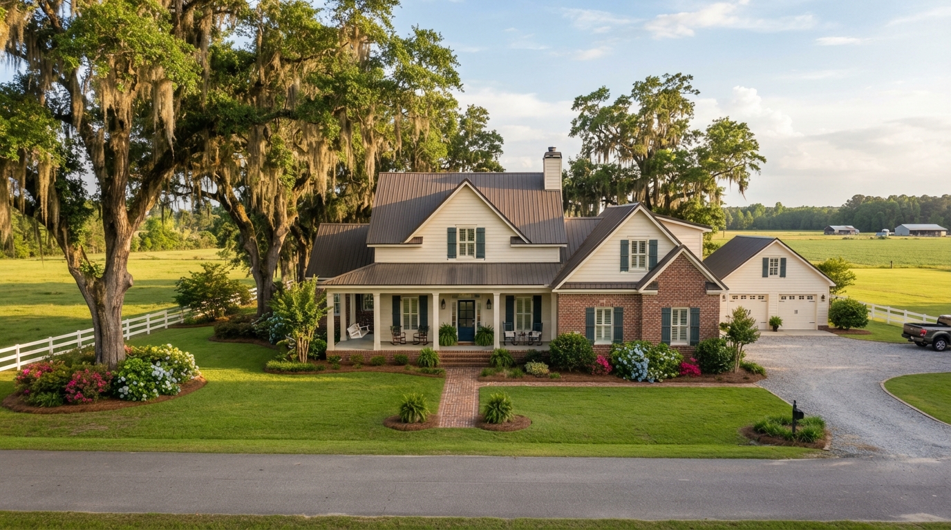 House cleaning service in Moultrie, GA - clean residential home exterior