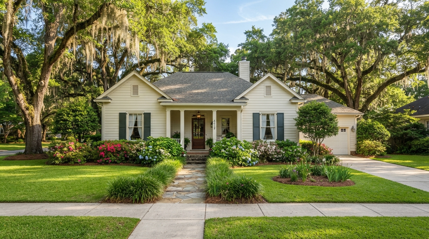 House cleaning service in Valdosta, GA - clean residential home exterior