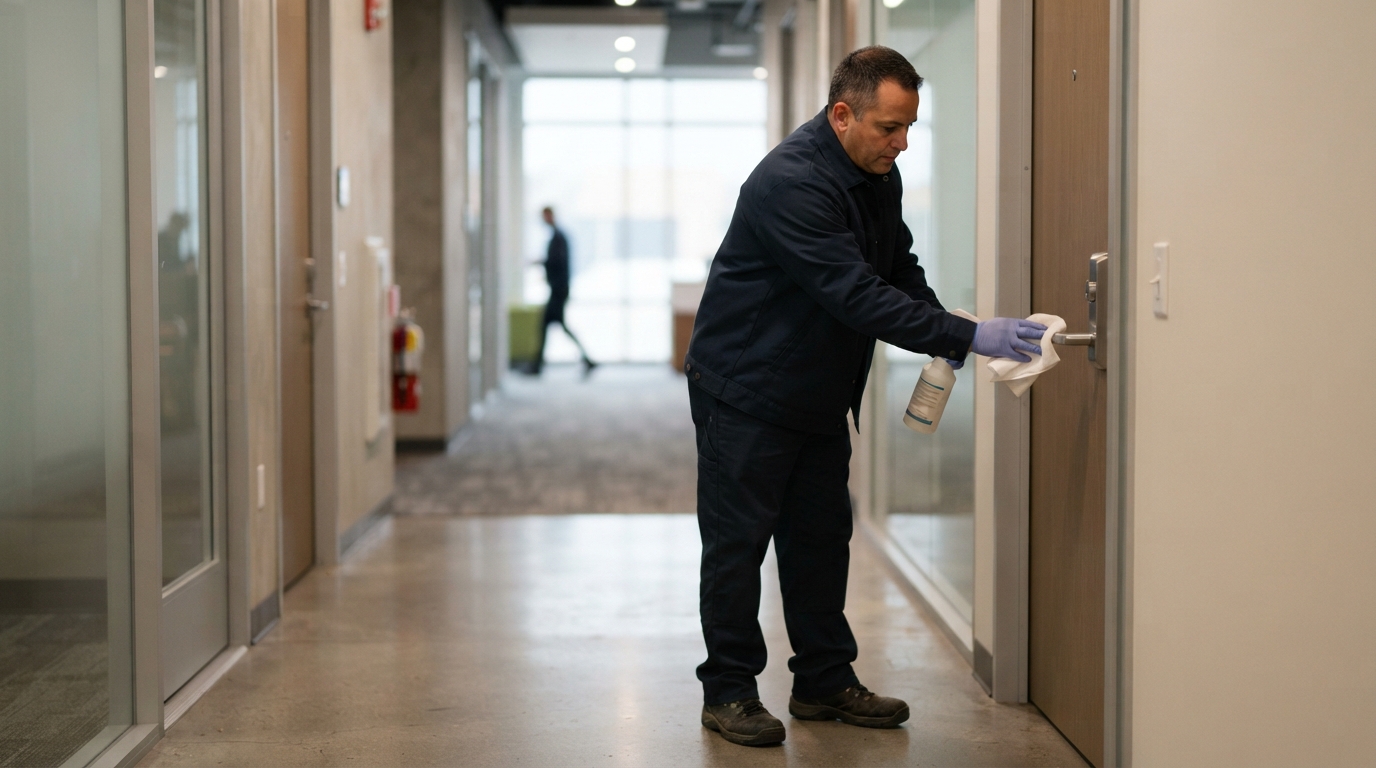 Disinfection services in Thomasville, GA - disinfecting high-touch surfaces