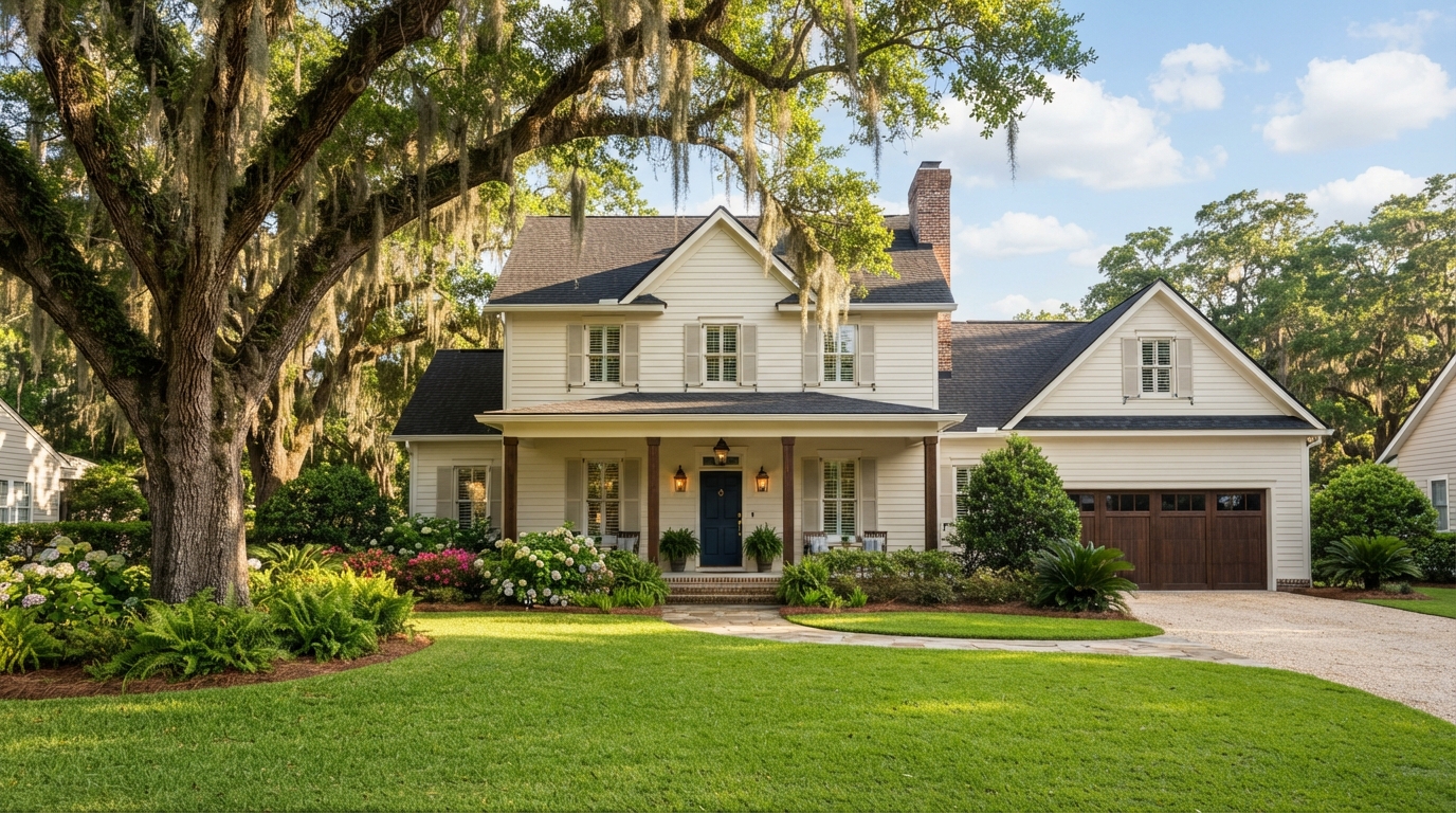House washing in Thomasville, GA - clean home exterior after washing