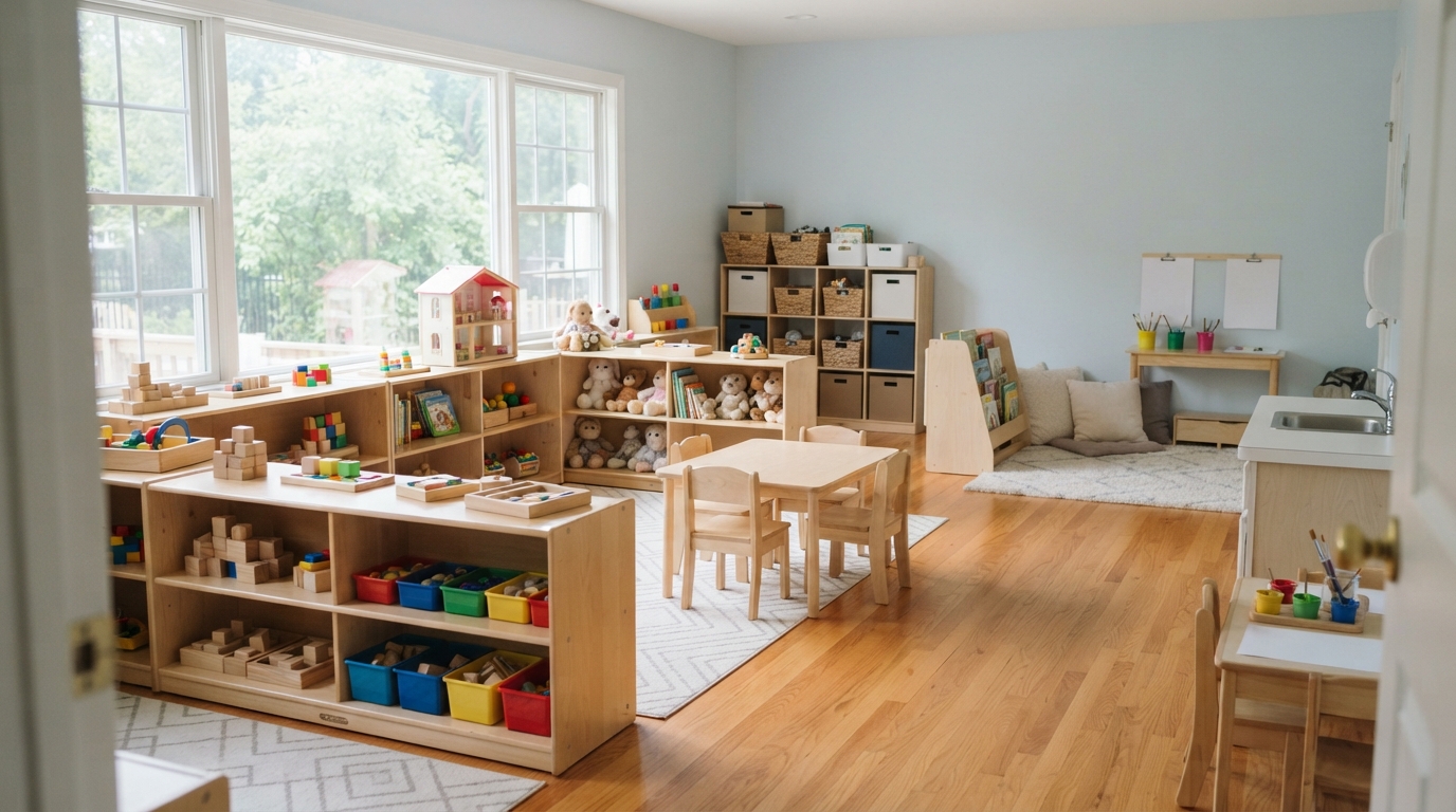 Daycare cleaning in Thomasville, GA - clean daycare playroom after cleaning