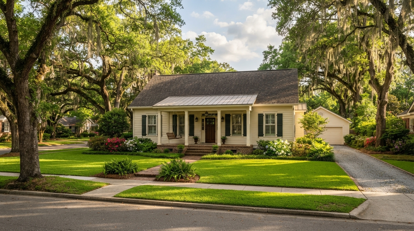 House cleaning service in Pelham, GA - clean residential home exterior