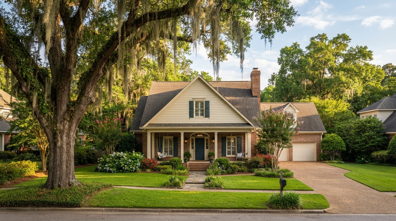 House cleaning service in Albany, GA - clean residential home exterior