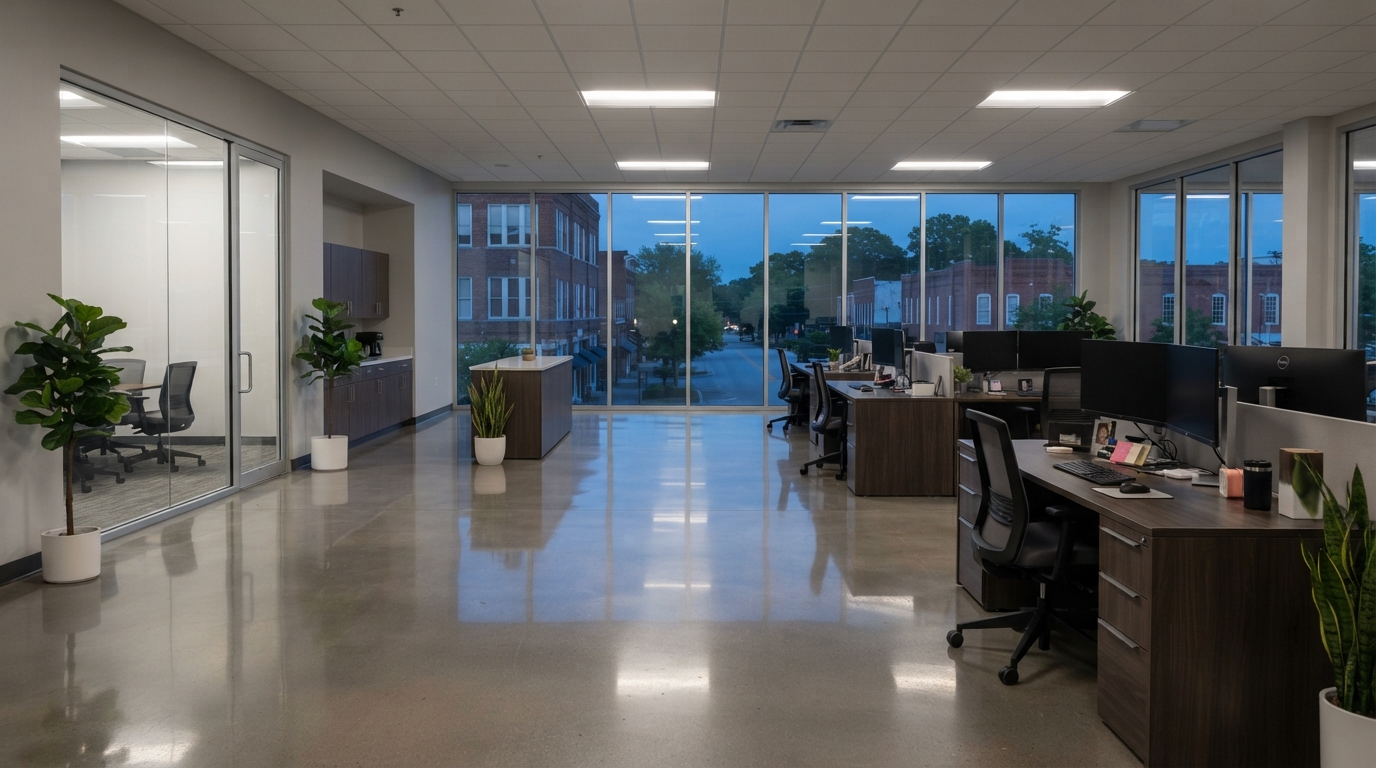 Janitorial service in Thomasville, GA - clean commercial office interior