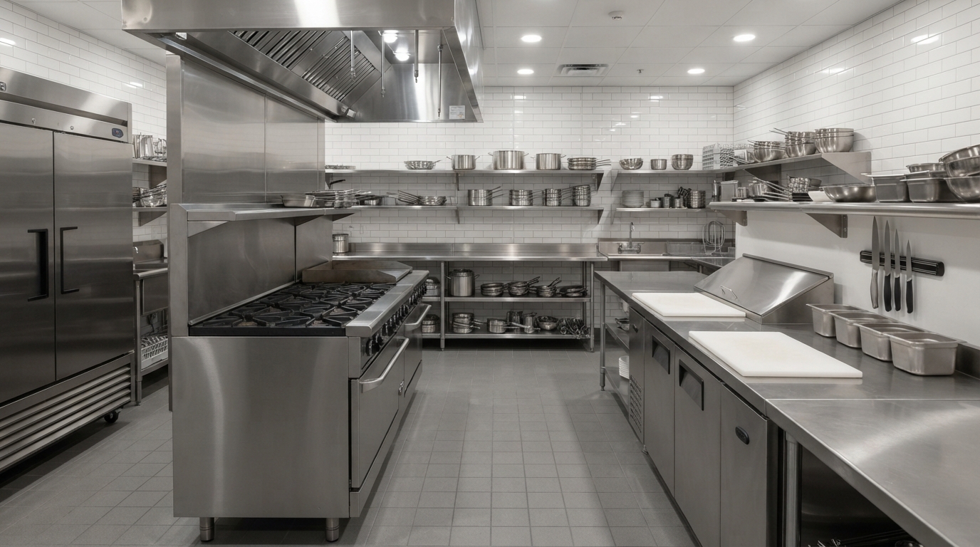 Restaurant cleaning in Thomasville, GA - clean commercial kitchen after deep cleaning
