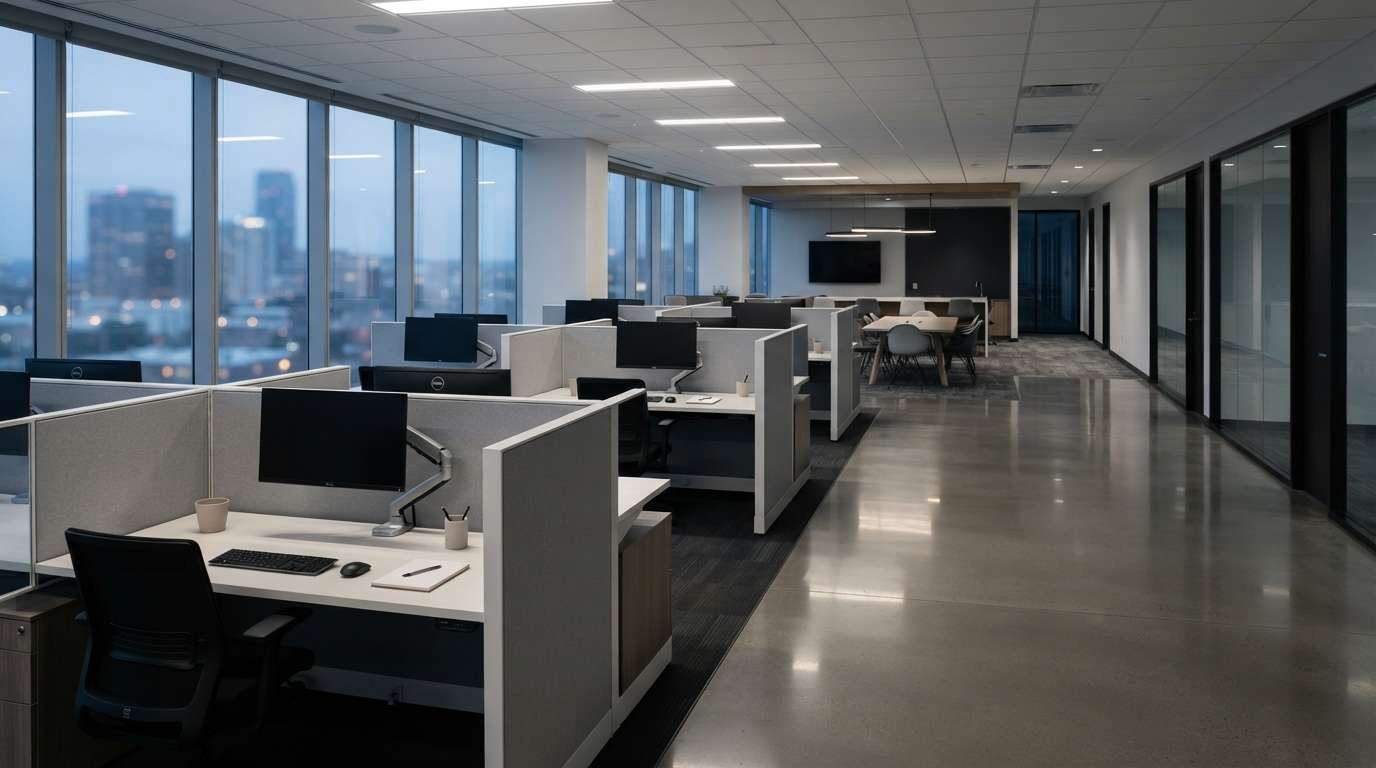 Office cleaning services in Thomasville, GA - clean office interior after hours