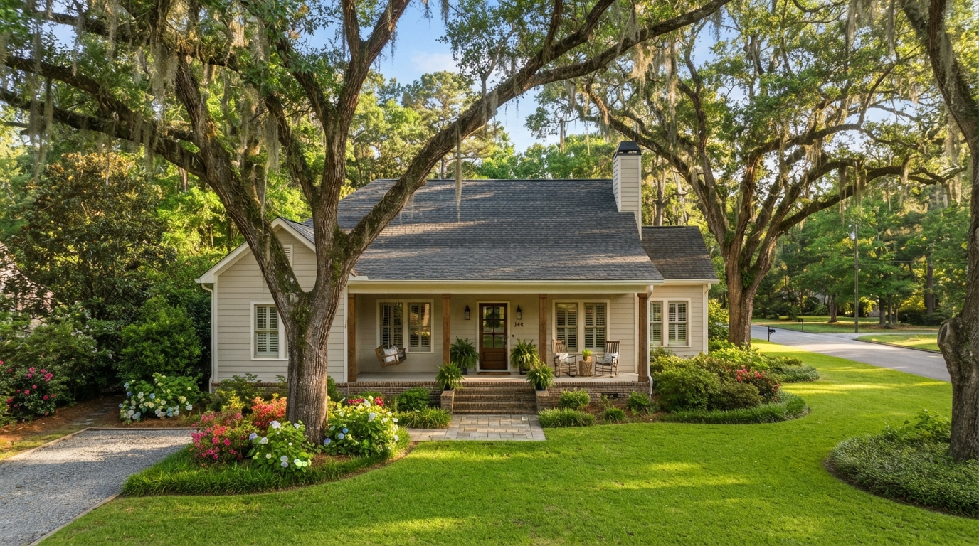 House cleaning service in Camilla, GA - clean residential home exterior