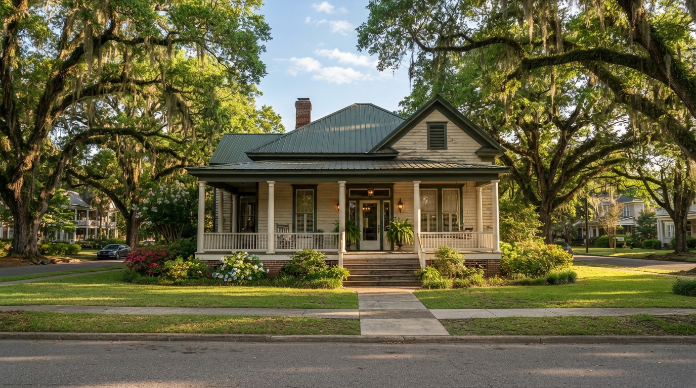 House cleaning service in Quitman, GA - clean older home with wood siding