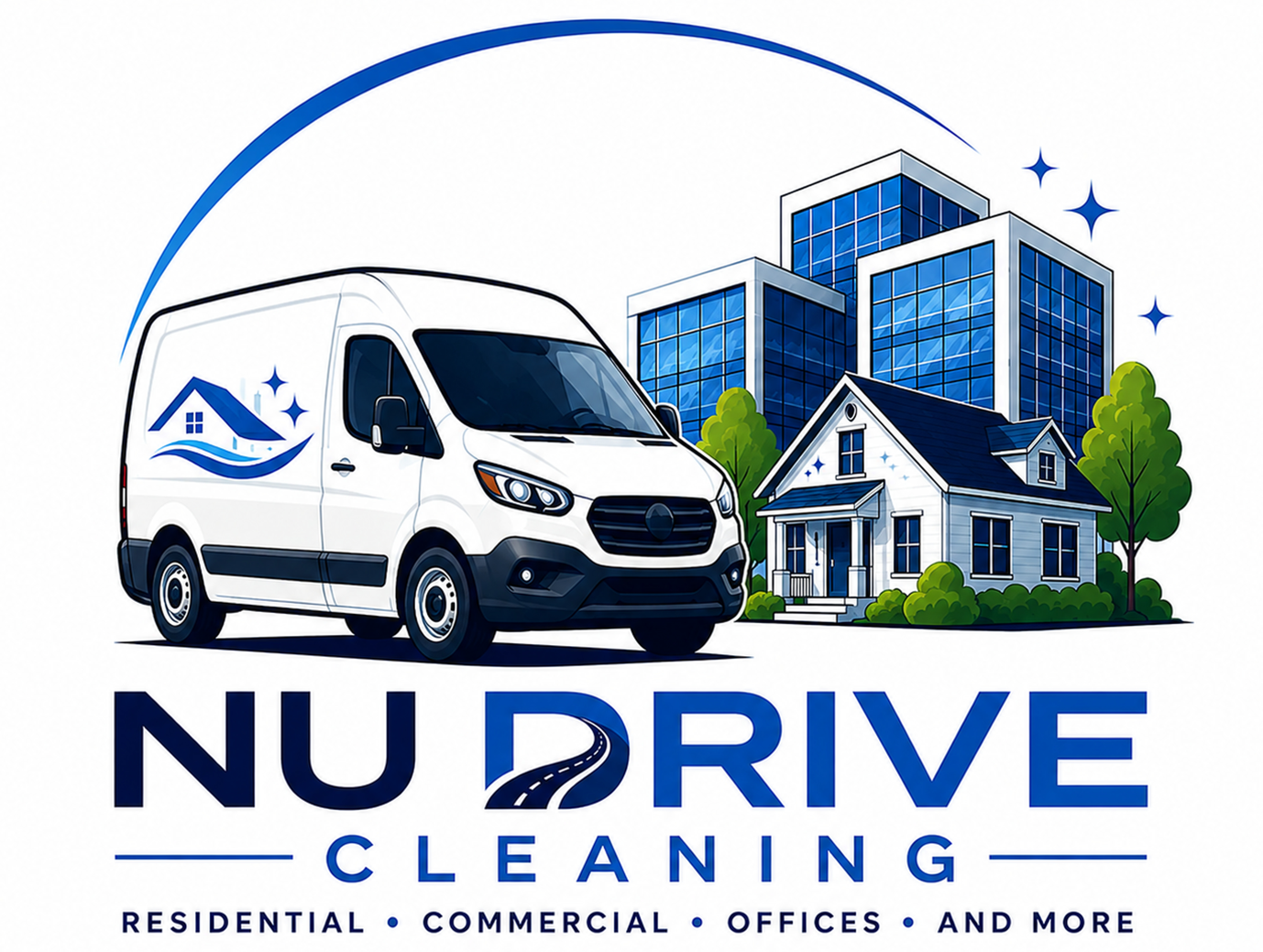 NU Drive Cleaning logo