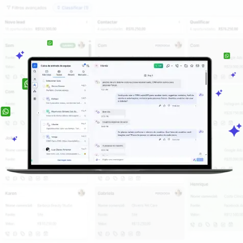 CRM para Clínicas, Saúde e Estética - CRM Leads360