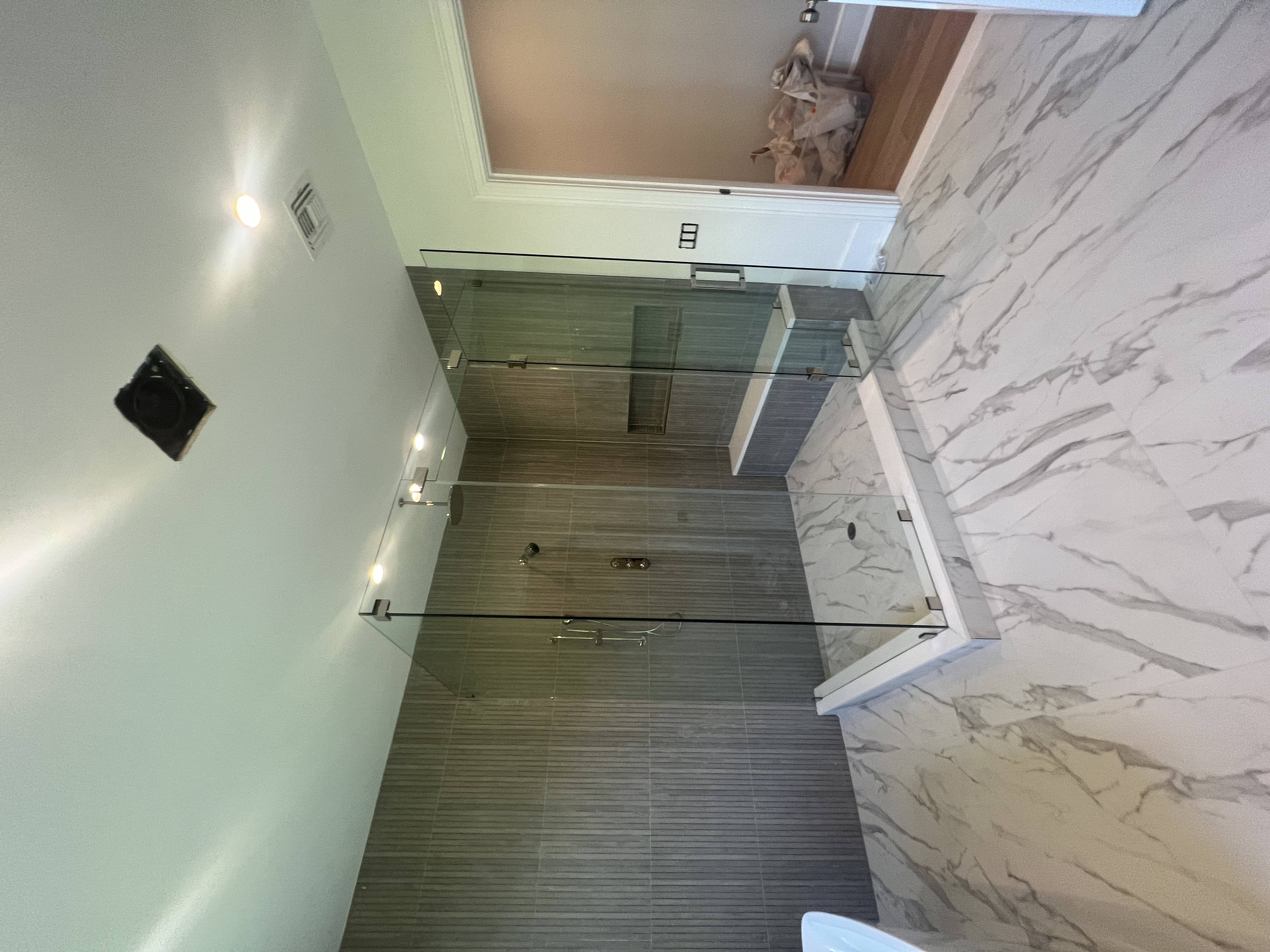 Custom Walk-In Shower Transformation - after