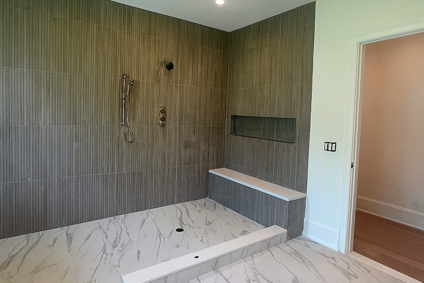Custom Walk-In Shower Transformation - before