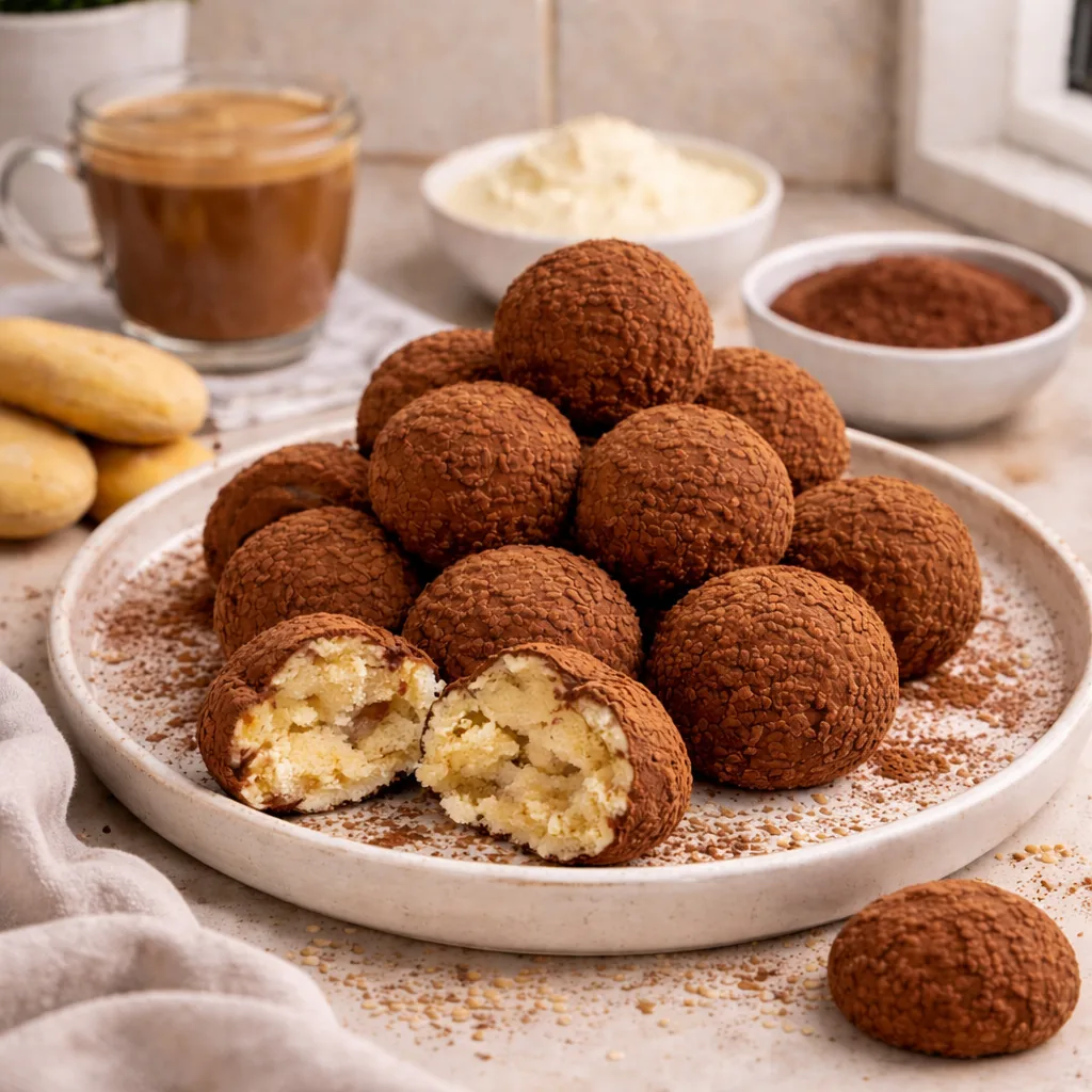 Tiramisu kuličky