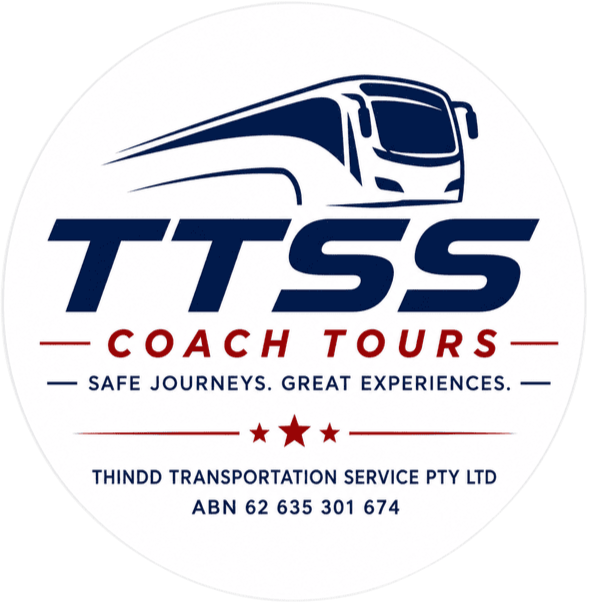 TTSS Coach Tours — Transport for NSW accredited bus charter Sydney logo
