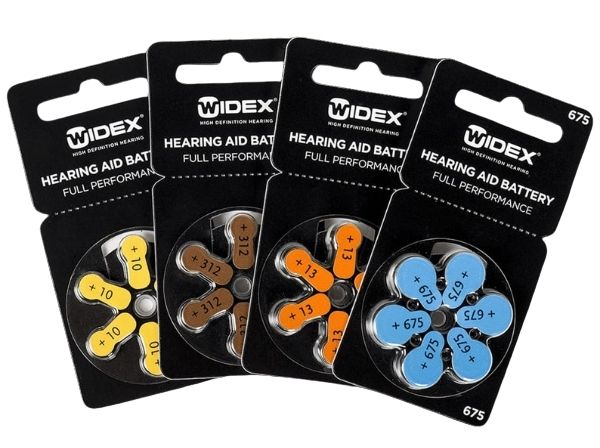 10% de descuento en pilas para audífonos Widex