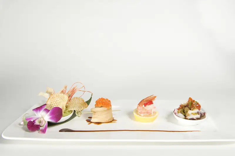 Gourmet Asian Tasting Platter at Asian Bistro Mansfield CT