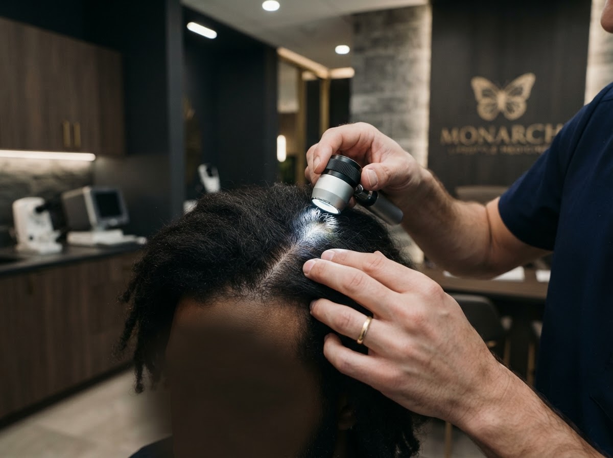 Comprehensive hair restoration planning at Monarch Lifestyle Medicine