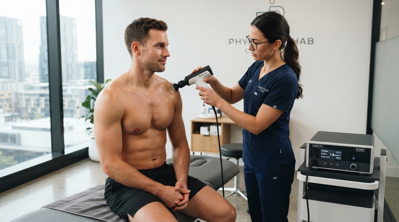 DUOLITH focused shockwave therapy treatment at Monarch Lifestyle Medicine