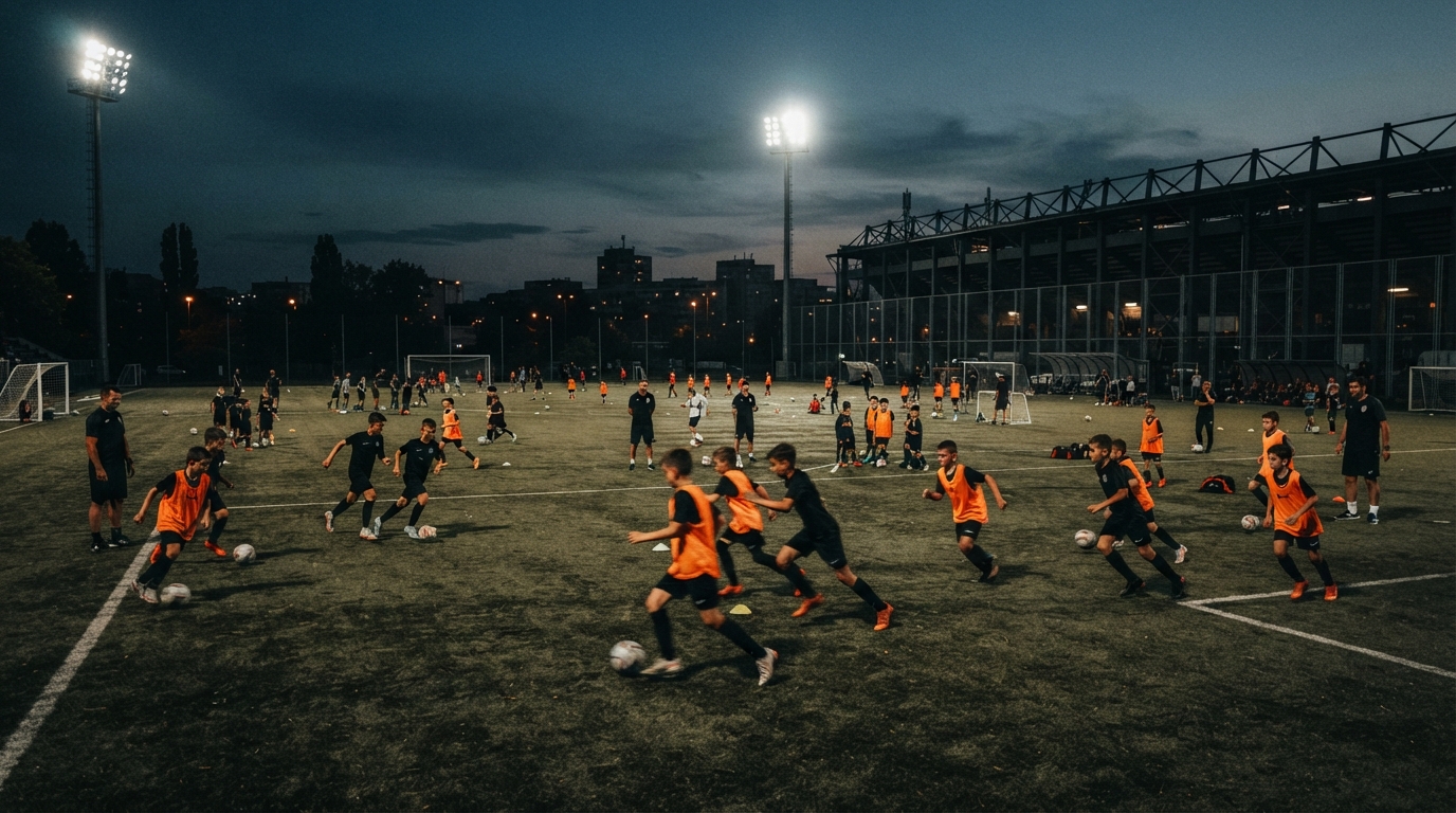 Camp de fotbal pentru copii și juniori ACS Roma Florin Pădurean în Timișoara