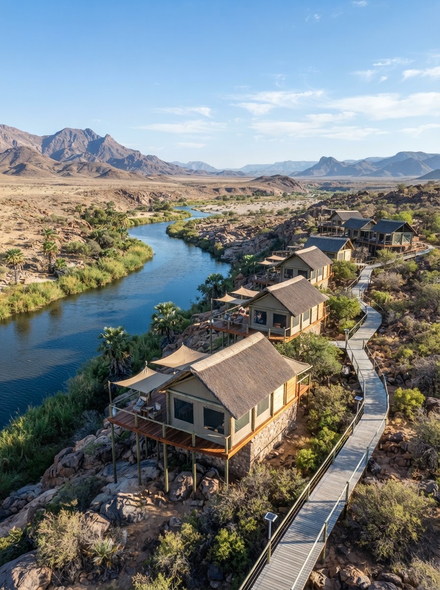 Wilderness Serra Cafema Kunene river Himba tribe Namibia — photo 1