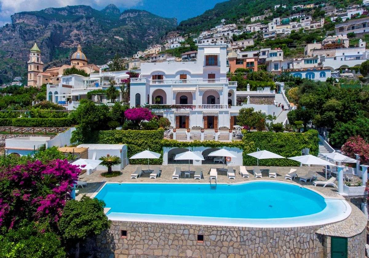 Villa Barocca grand cliffside luxury estate in Positano Amalfi Coast — photo 2