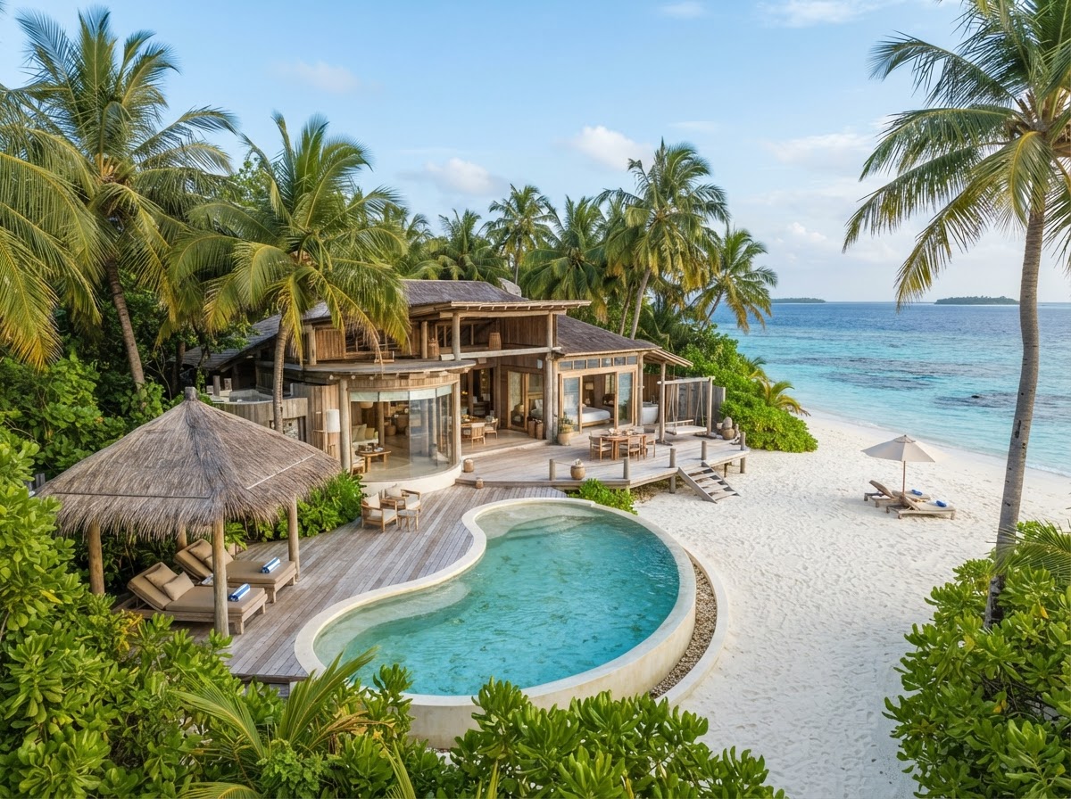 Soneva Fushi Maldives barefoot luxury beach villa wedding observatory — photo 1