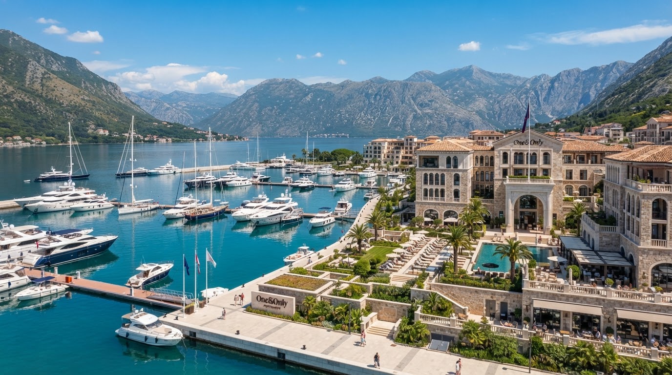 One and Only Portonovi Boka Bay luxury villa resort Montenegro