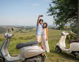 Towns of Italy signature Vespa tour rolling hills of Tuscany — photo 1