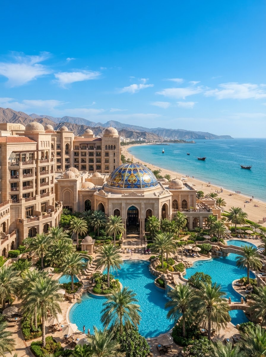 Grand Hyatt Muscat beach hotel Oman — photo 1
